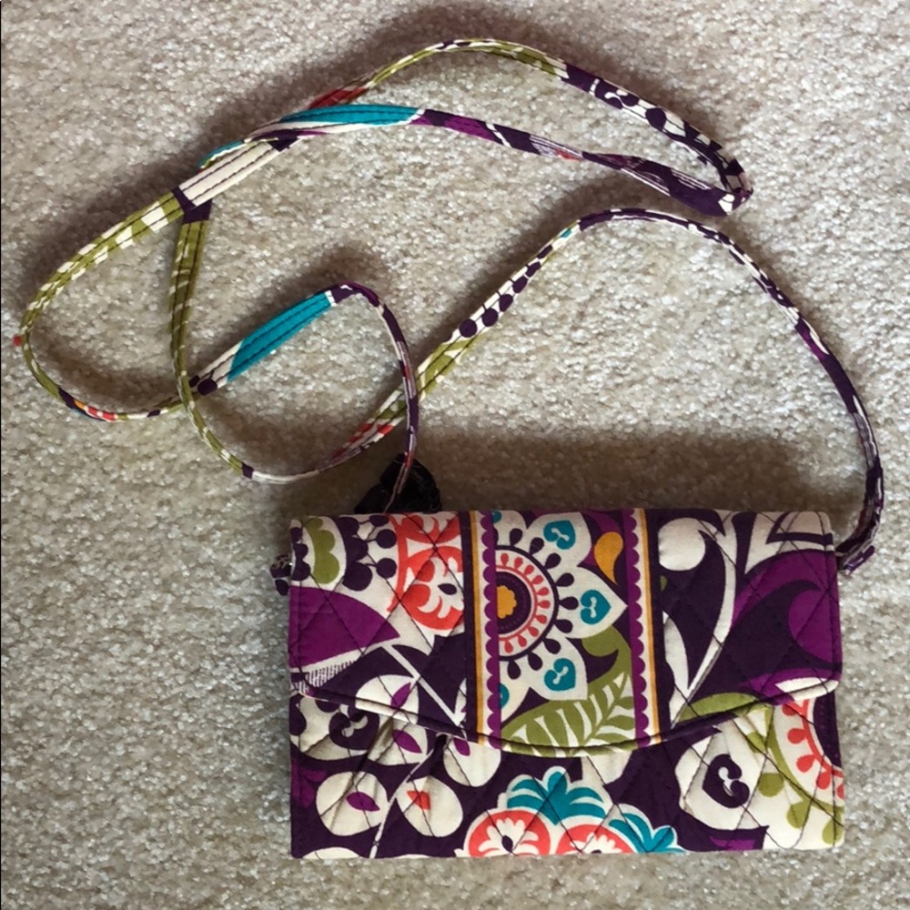 Vera Bradley Cross body wallet clutch
